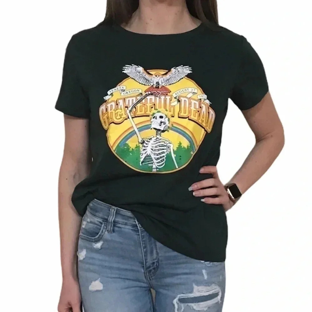 𝅺Retro‎ GRATEFUL Dead Concert Graphic T-shirt. New S-2XL